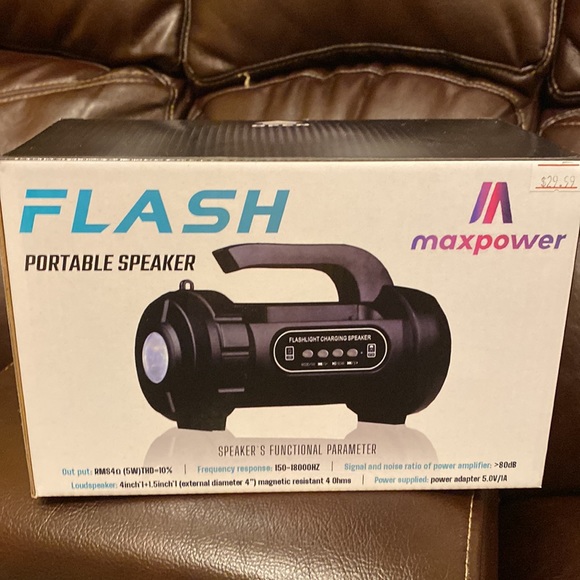 Max Power  Flash Portable Speaker - Picture 6 of 7